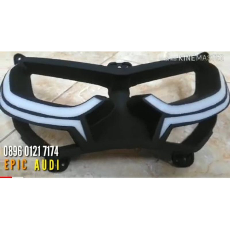 alis new nmax 2020 mode remot rgb running