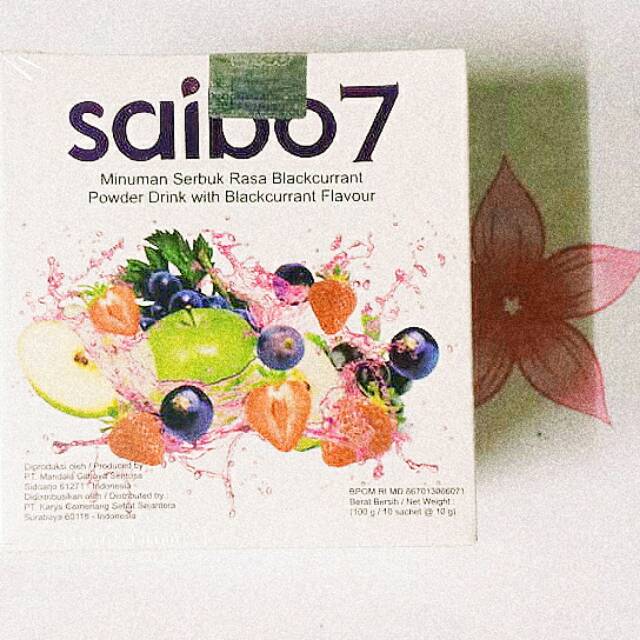 

Minuman Rasa Blackcurrant Saibo7