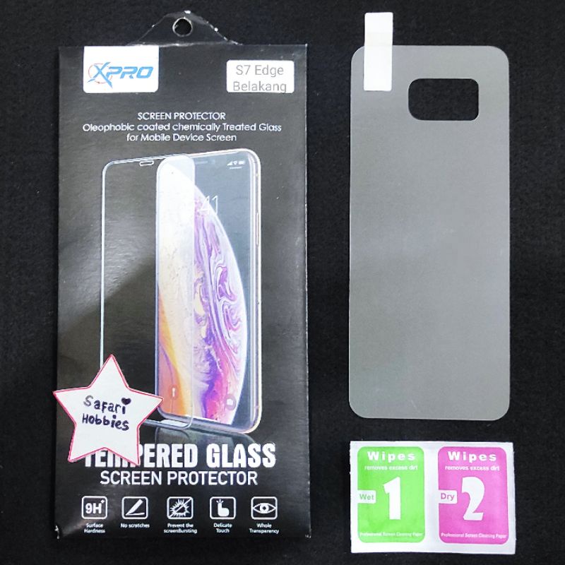 Temperglass Samsung S7 Edge Cover Bagian Belakang