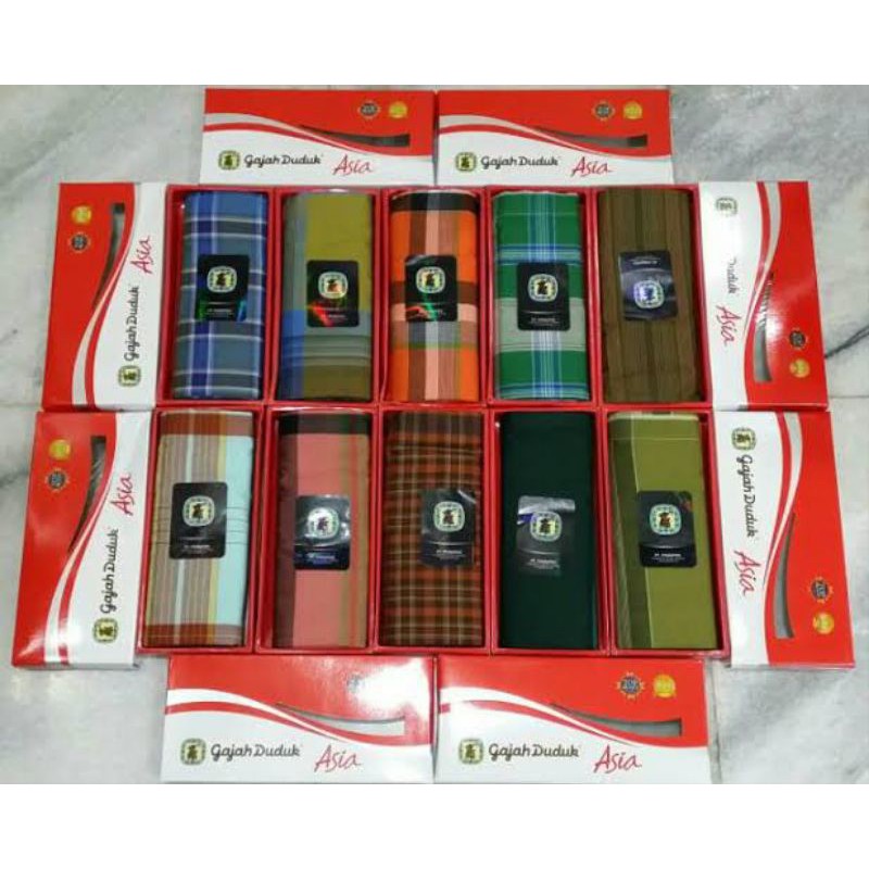 isi 10pcs sarung gajah duduk Asiaa duplex / sarung gajah duduk kotak / sarung kotak kotak / sarung d