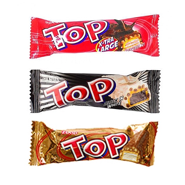 

Snack TOP 9 grm @1 PCS / Coklat Wafer Top / Coklat TOP Delfi