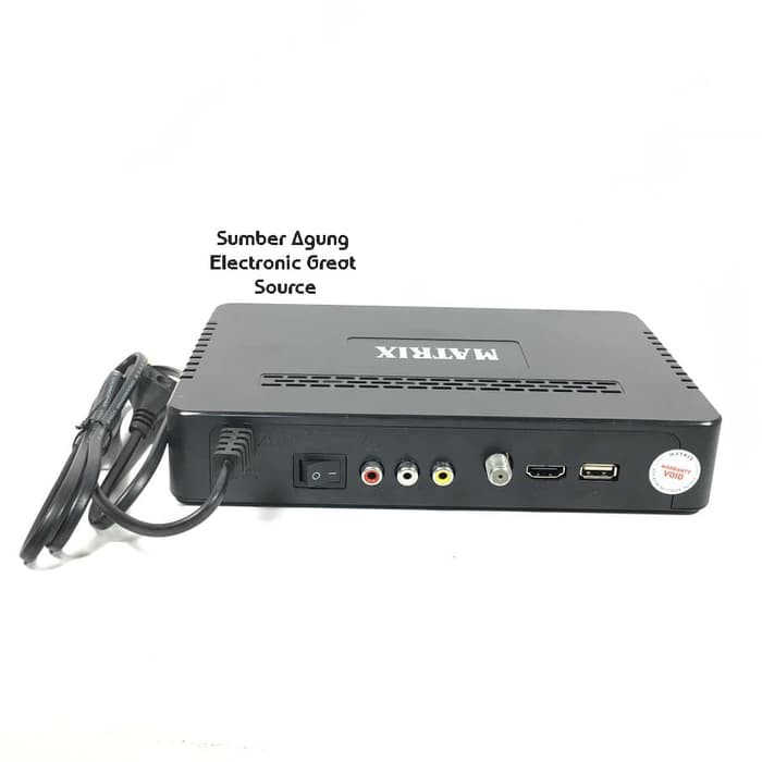 Digital Satelite Receiver Matrix Big Burger Receiver Parabola HD