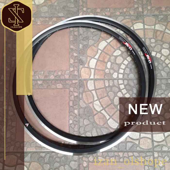 Velg Sepeda Rim Rims Sepeda 700c 32H Araya AR768 32 Hole