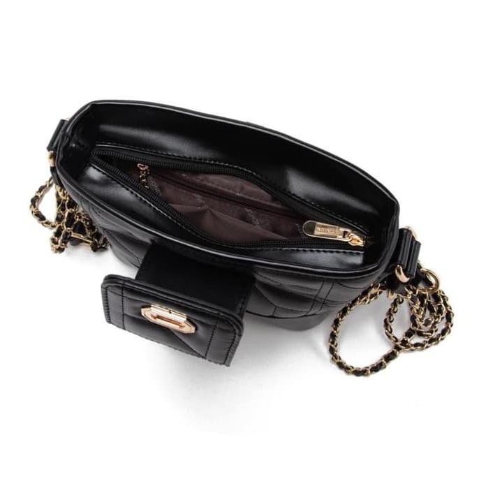 JIMS HONEY - AMOUR BAG TAS SELEMPANG WANITA TERBARU - HITAM