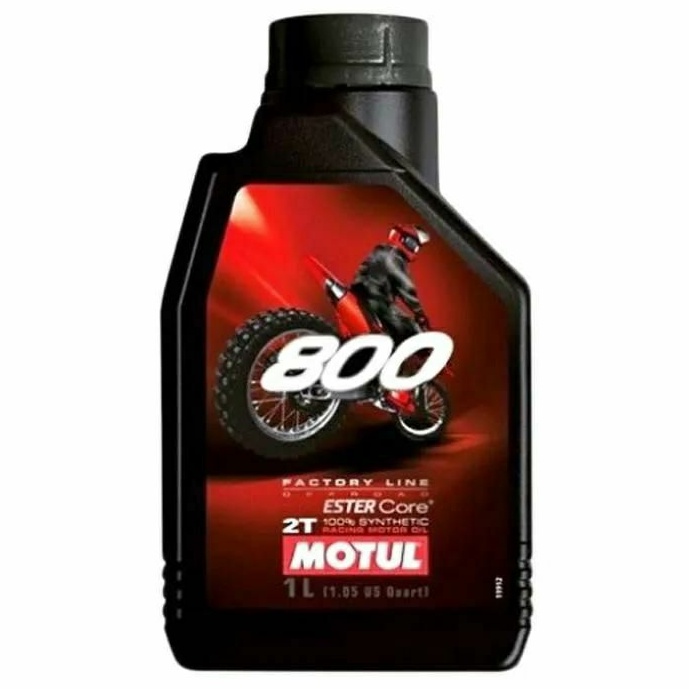 Oli Samping Motul 800 2T Off Road Ester 1L 100% Original Made In France