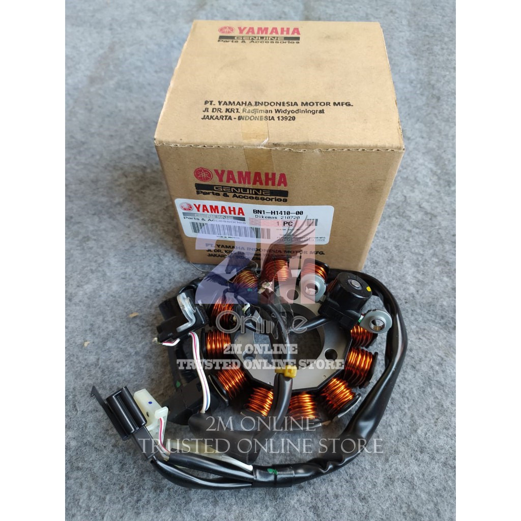 Mdr STATOR SPUL MIO 125 M3 FINO 125 ORI YGP BN1-H1410-00