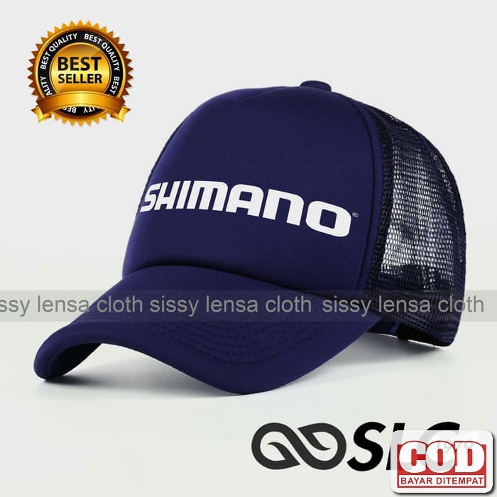 Topi Distro Wanita Pria Unisex Casual Model Terbaru 2020 Keren Or QO355  Trucker Shimano W56 - Slc