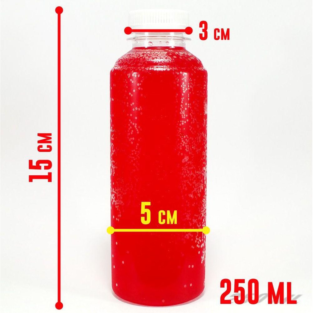 Botol Plastik PET Tabung Almond Kemasan 250 ml