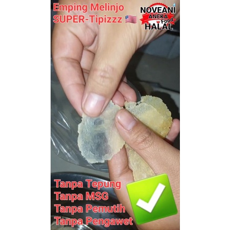 

Emping Melinjo Tipis / emping melinjo malaysia / emping melinjo enak / emping melinjo gurih