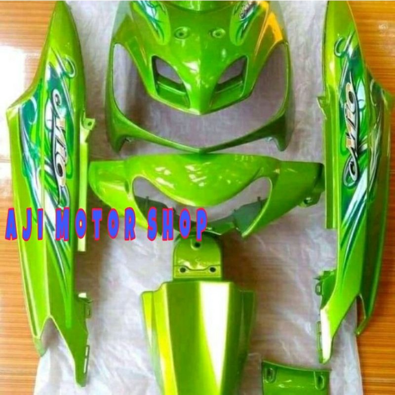 full body mio smile warna hijau/cover body mio smile