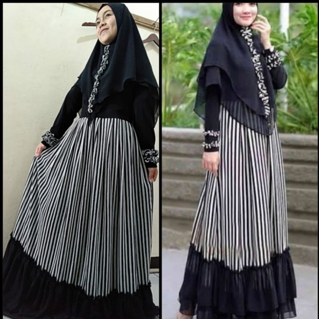 gamis ceruty salur