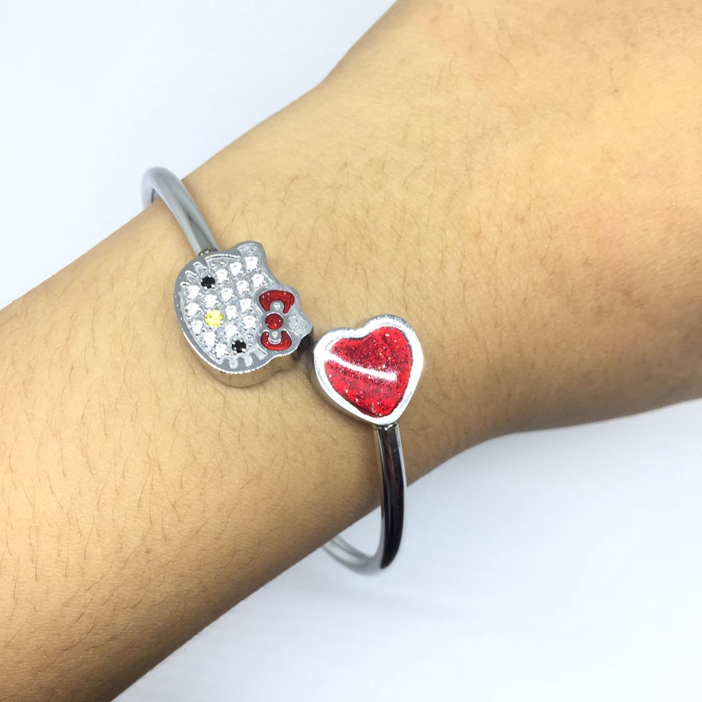 TERBARU GELANG KESEHATAN QUANTUM PENDANT MOTIF HELLO KITTY