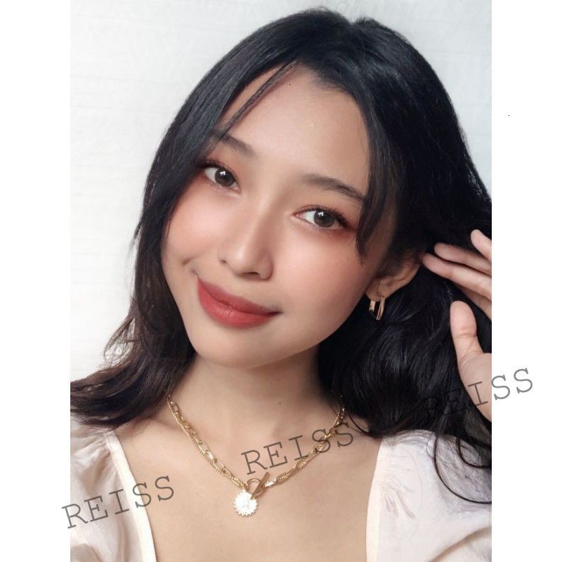 Kancing Telinga Retro Berlapis Emas 14K Gaya Logam Keren Anting-Anting Persegi Desain Sederhana