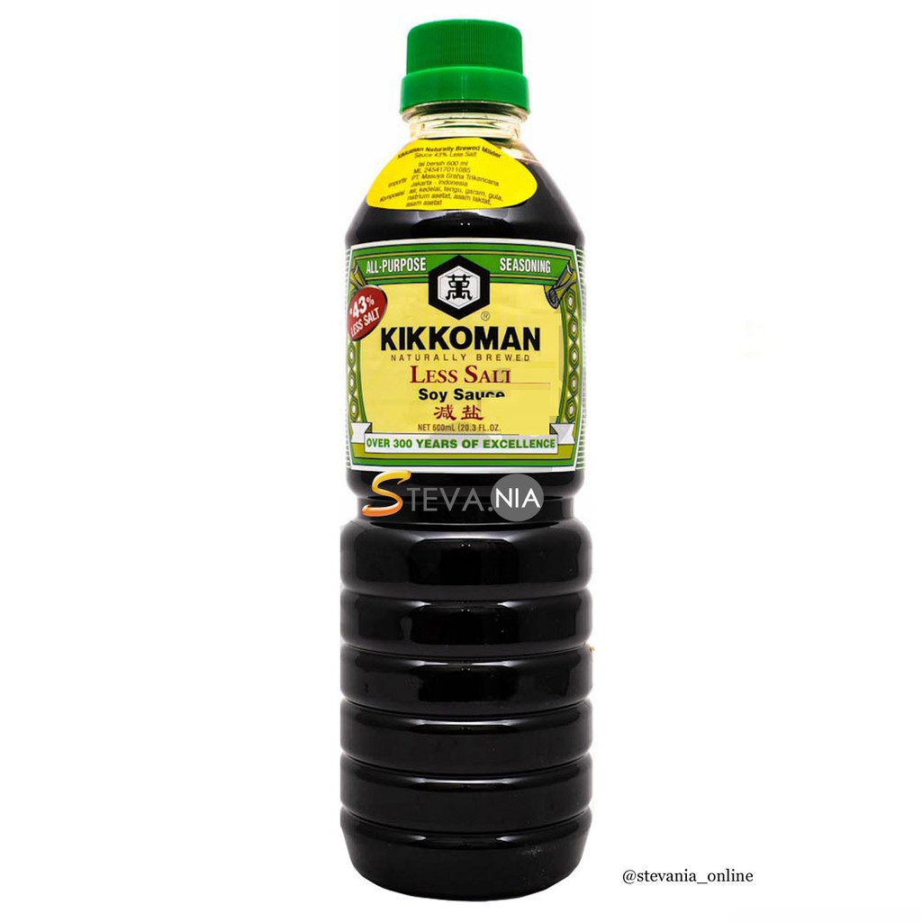 Kikkoman Milder Soy Sauce 43% Less Salt