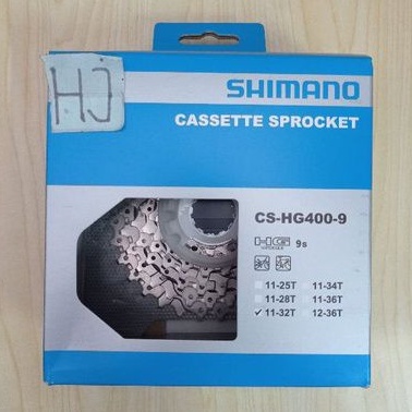 Sprocket Shimano HG400 Alivio 9 speed 32T HG 400 11-32T