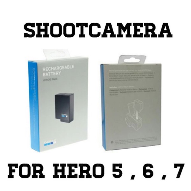 Batrai Gopro Hero 5 Battery Gopro Hero 6 Batre Hero 7 Black Original