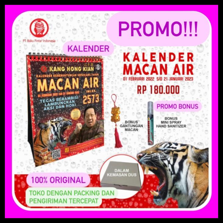 

BEST SELLER !!! READY KALENDER 2022 KANG HONG KIAN MACAN AIR IMLEK 2022 2573 TERLARIS