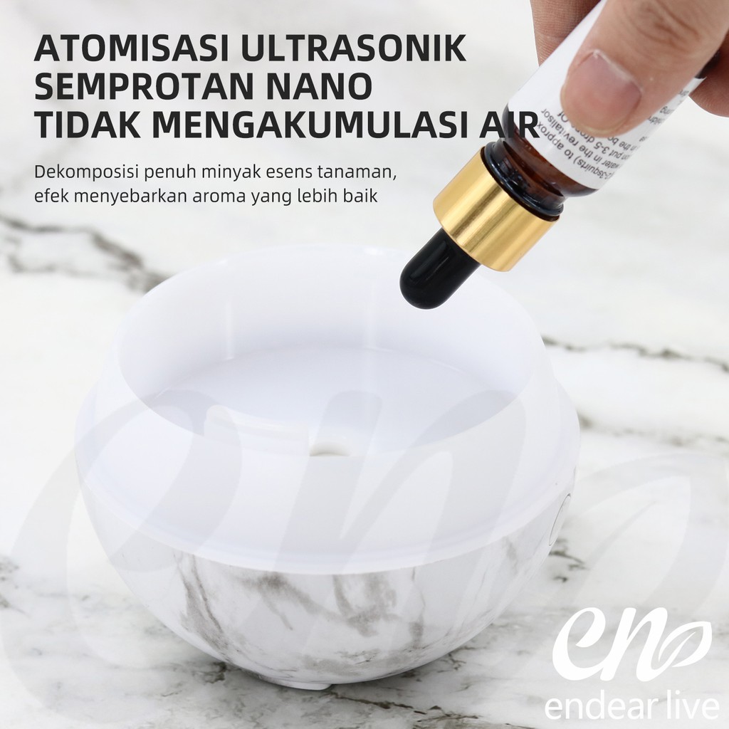 [endear]100% ORI Aroma Diffuser 150ML Aromaterapi Difuser Dengan-1