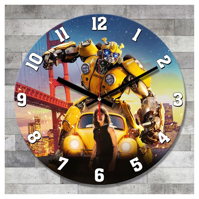 Jam Dinding Bumblebee