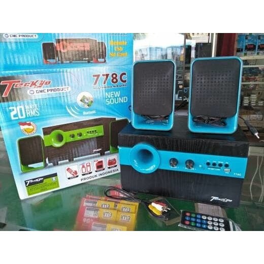 Speaker Aktif Gmc Teckyo 778C Extra Super Sound BASS