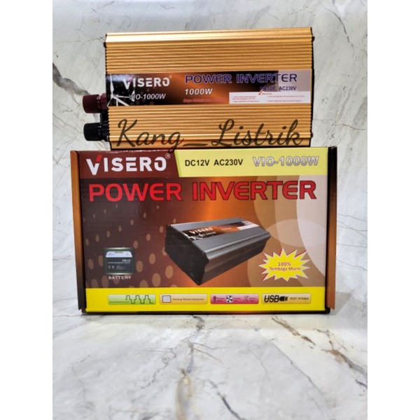 Power Inverter Visero 1000W VIO1000 / Inverter 1000W VIO-1000W