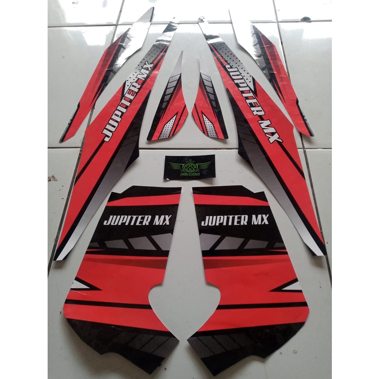 STRIPING VARIASI JUPITER MX LAMA STIKER JUPITER MX LIS BODY JUPITER MX LAMA VARIASI SIMPLE STYLE
