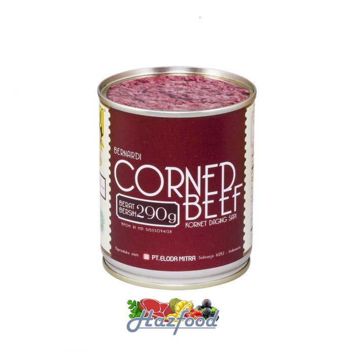 

Bernardi Corned Beef I Daging Kaleng Bernardi - 290 Gram