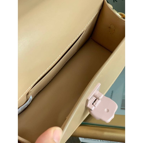 6.6 SALE | CK Leather Top Handle Bag