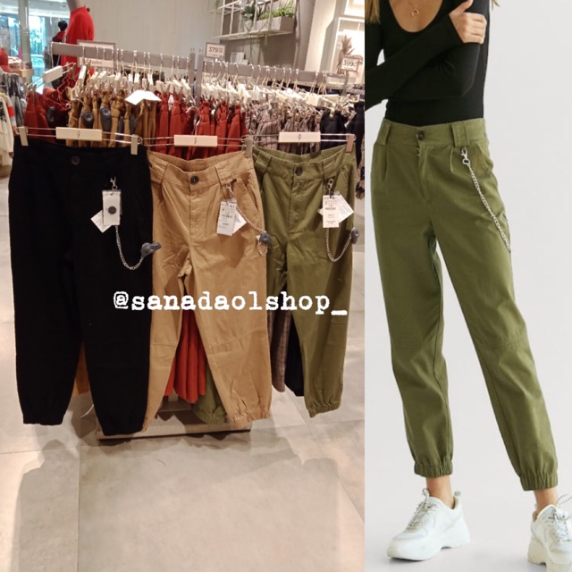 jogger cargo pants stradivarius