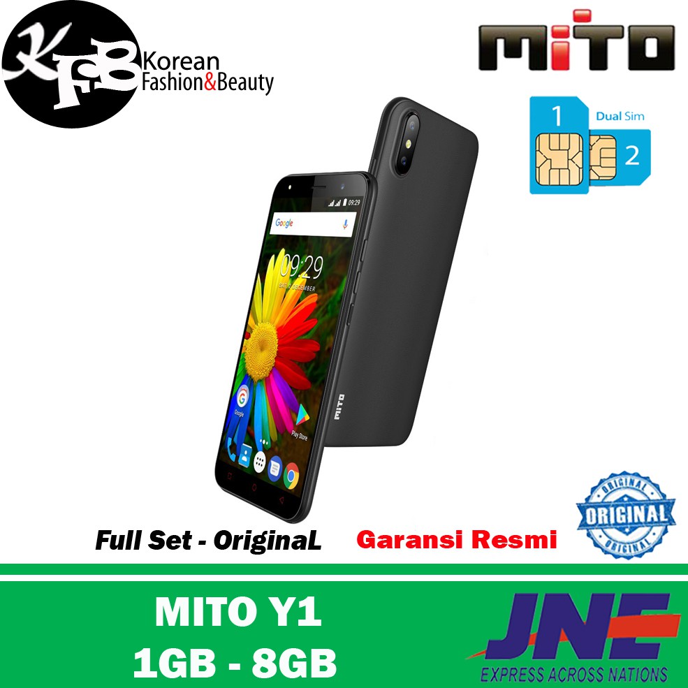 Hp android murah Mito Y1 8GB - Original - Garansi