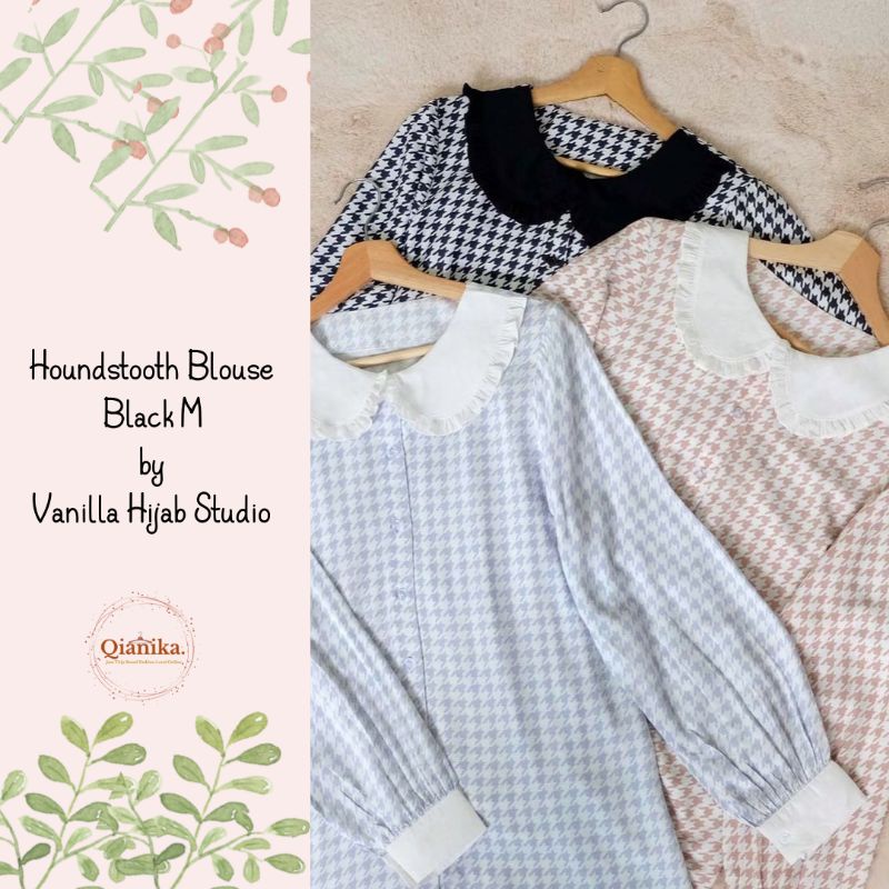 Houndstooth BLOUSE by Vanilla Hijab