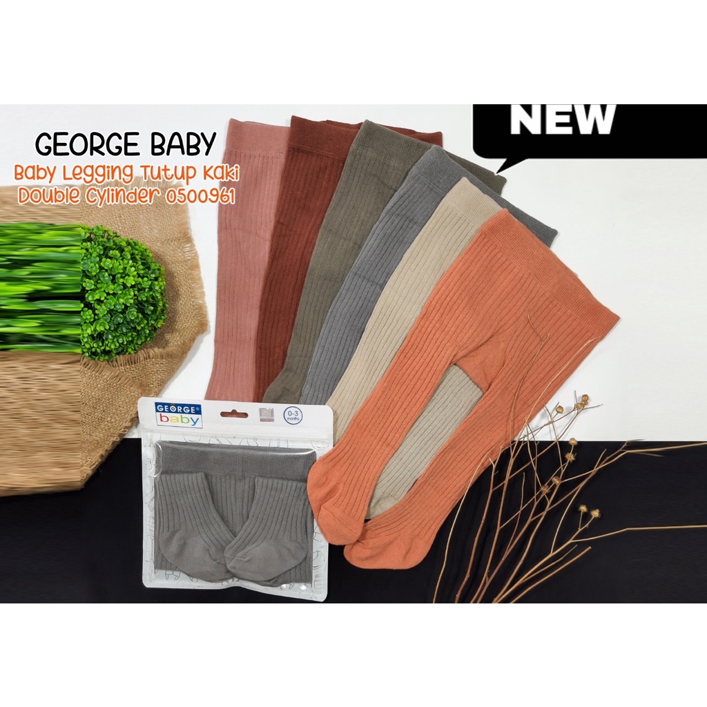 George Baby Legging Buka Kaki / Tutup Kaki