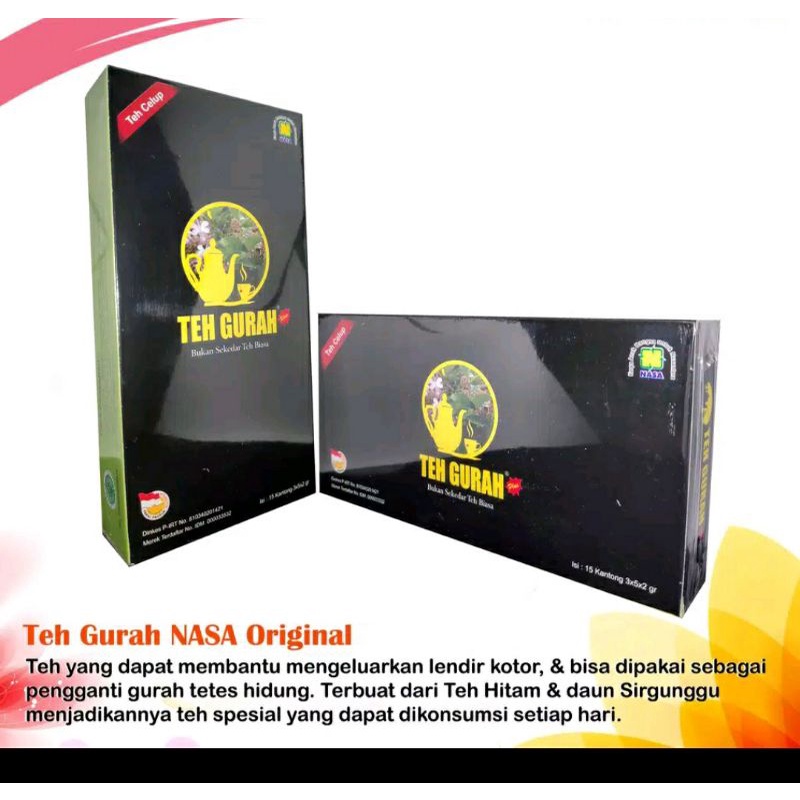 

TEH GURAH NASA ORIGINAL