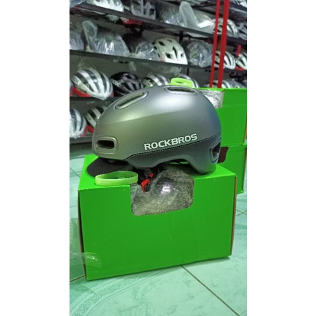 (DIKIRIM DARI KOTA MEDAN)  Helm Rockbros Original PROMO bisa COD