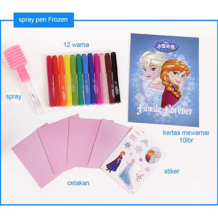 

SPIDOL WARNA FROZEN