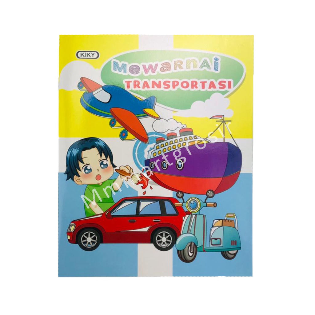 Kiky / Buku mewarnai / latihan mewarnai / 629605