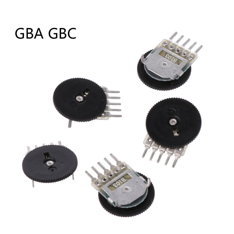 btsg 5Pcs Replacement Volume Switch for Game Boy GB GBA GBC Motherboard Potentiometer