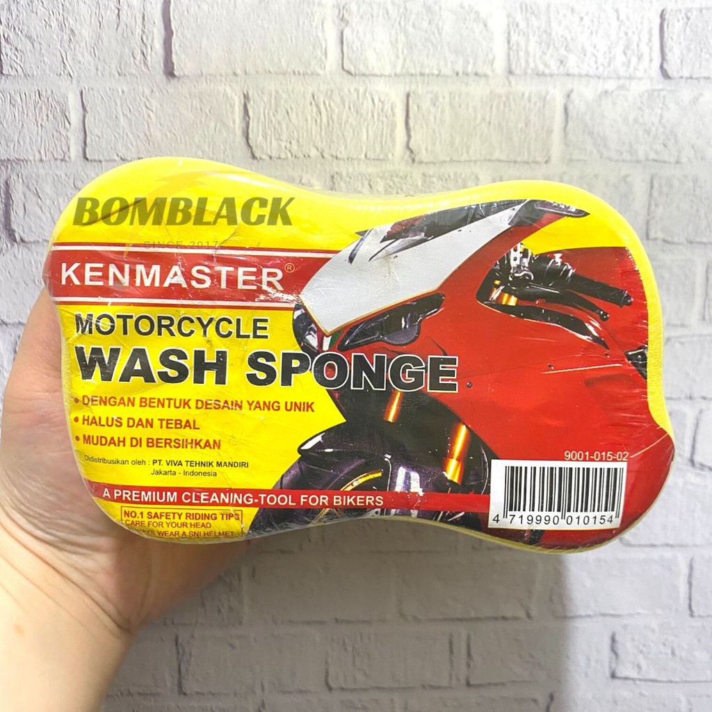 KENMASTER Busa Spon Cuci Motor Set 2 Pcs Mobil Busa Spons Wash Sponge