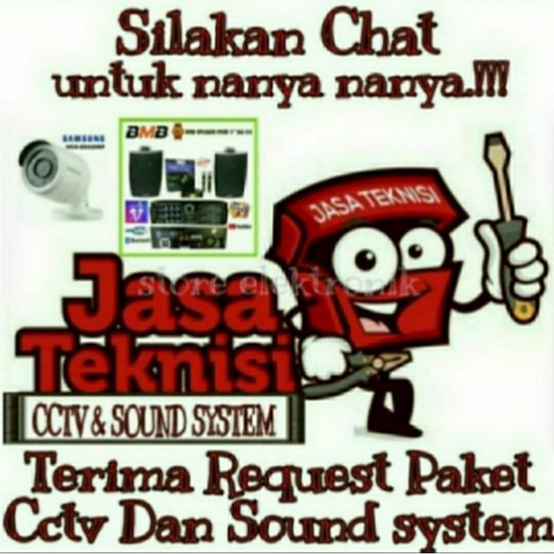 Paket Sound Premium Cafe , Restoran , Kantoran Speaker BOSCH 4 Titik Original