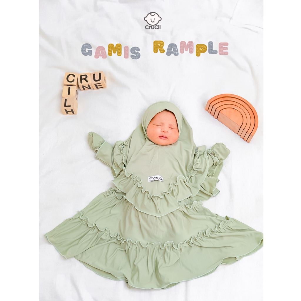 Crucil Gamis Bayi New Born