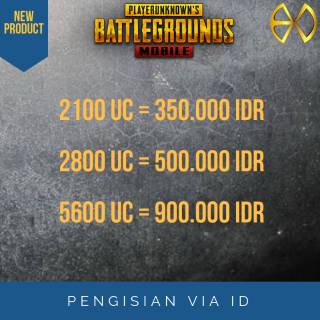 Top Up UC PUBG Mobile 500UC,1250UC,2500UC | Shopee Indonesia - 