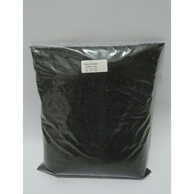 

Black Sesame Seed / Wijen Hitam Mentah 1Kg