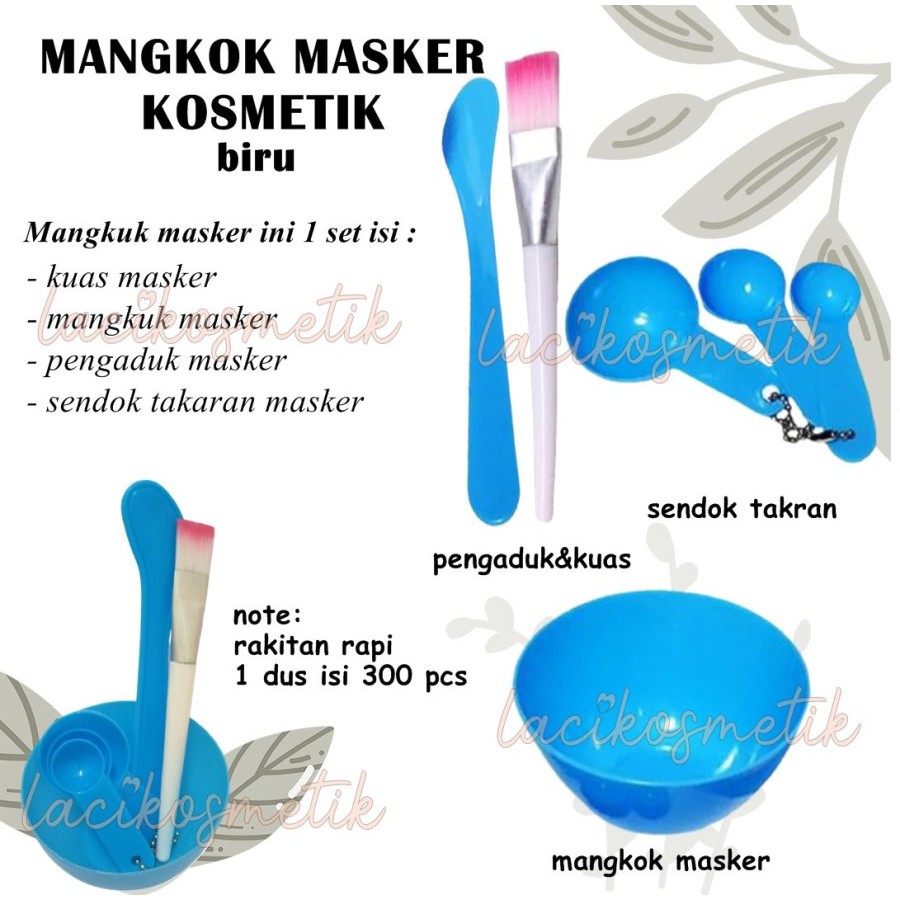 ✨LACIKOSME✨ SET MANGKOK MASKER KOSMETIK / SET MASK BOWL