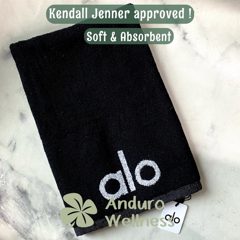 ALO YOGA No Sweat Hand Towel 100% ORI Handuk Yoga Lembut Menyerap