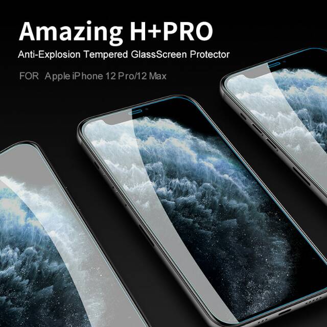 nillkin tempered glass h plus pro iphne 12 ihone 12 pro ipone 12 pro max