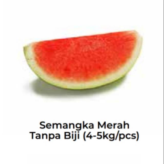 

Semangka merah tanpa biji