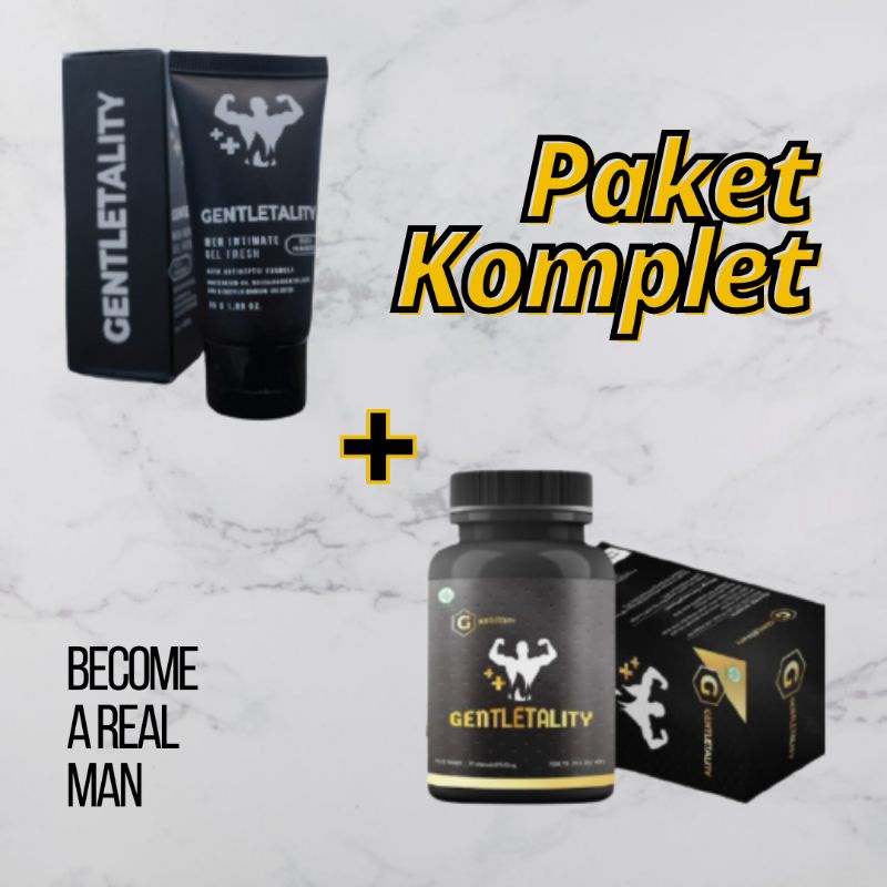 Gentletality - Paket Complete Kapsul + Gel Intimiate