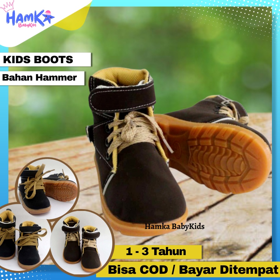 Sepatu Boots Anak Laki Laki Umur 1 2 3 Tahun Boot Shoes Bayi Laki Laki 1 Tahun