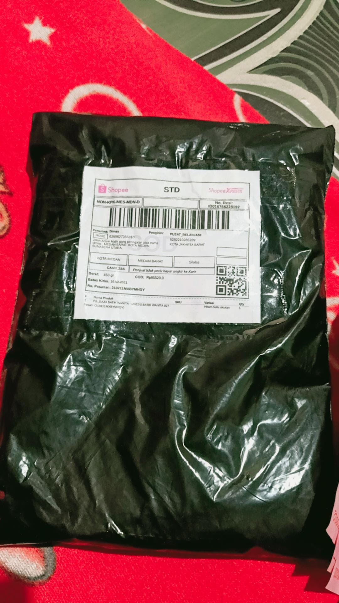 Pb_baju Batik Wanita - Dress Batik Wanita 027