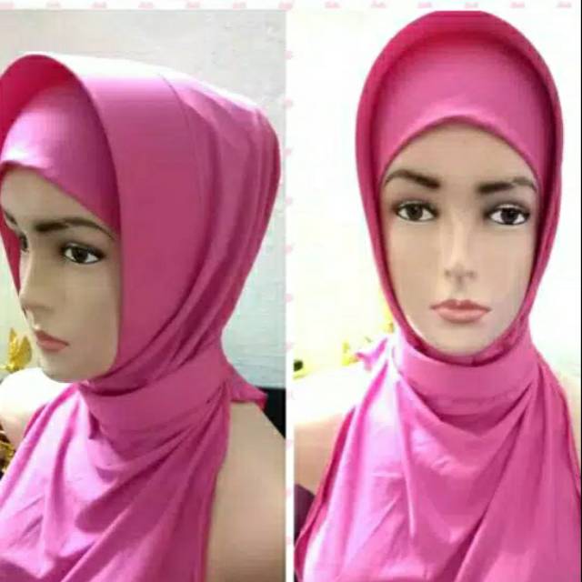 Hijab instan + mika